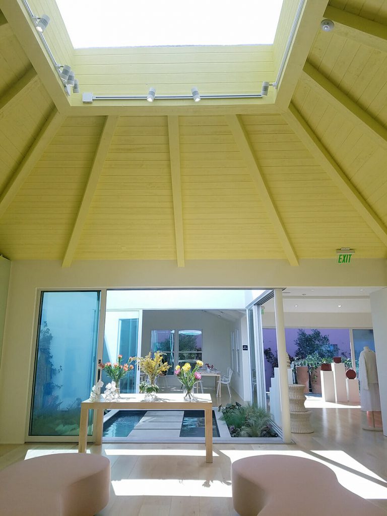 Inside Mansur Gavriel’s Minimalist Bag Wonderland and Café on Melrose Place