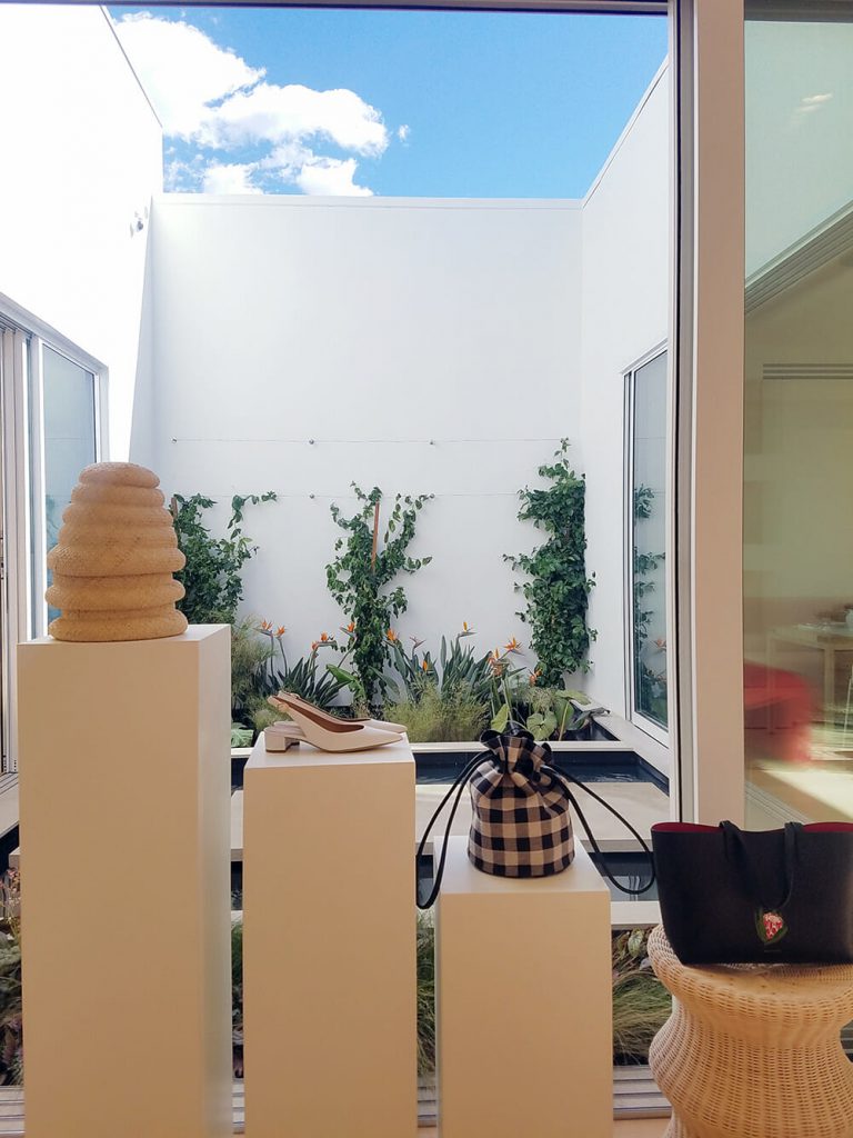 Inside Mansur Gavriel’s Minimalist Bag Wonderland and Café on Melrose Place