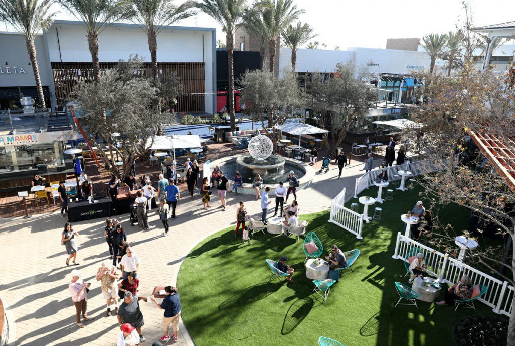 See Inside Stylish Lifestyle Center 2nd & PCH’s MuralHappy Digs in