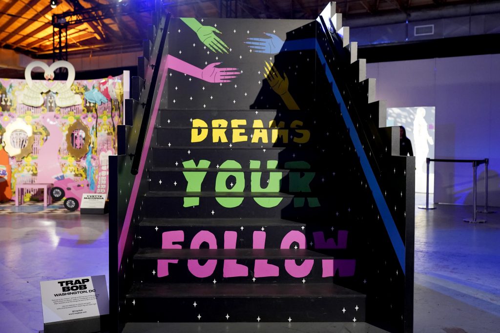 29Rooms’ L.A. Return Houses EyePopping Corners by Kali Uchis, Uzumaki