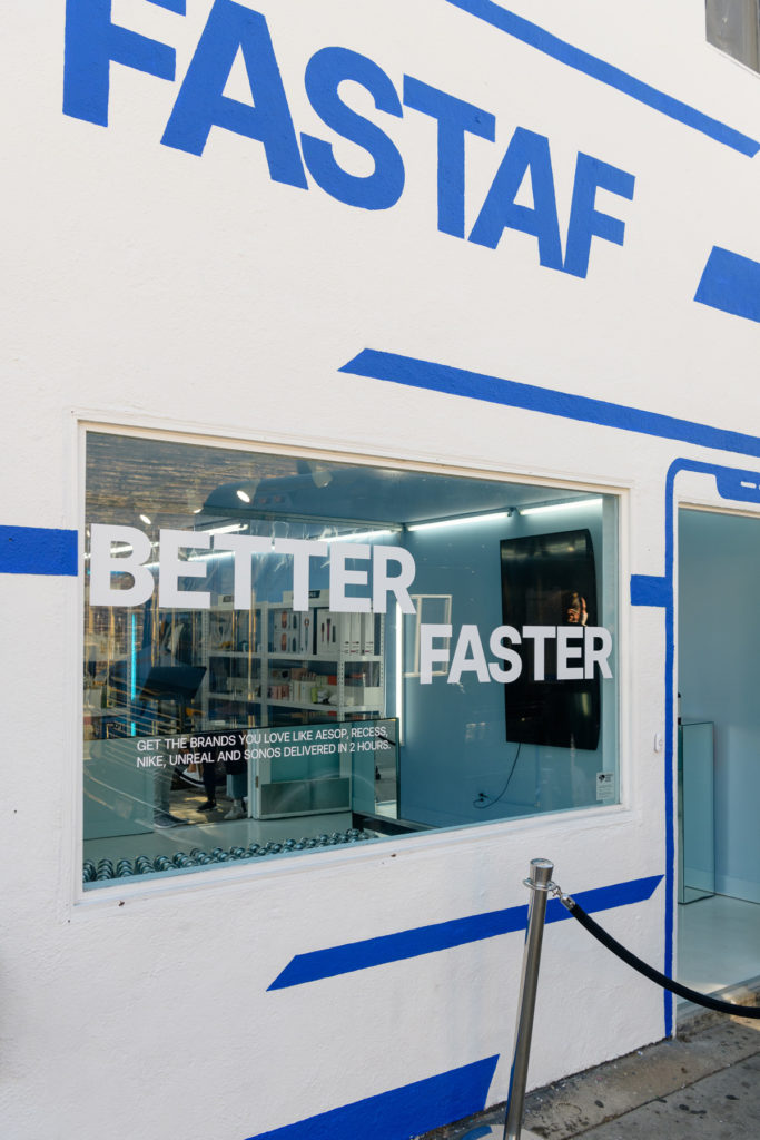 FastAF Launches On-Demand Delivery Service and Pop-Up in LA