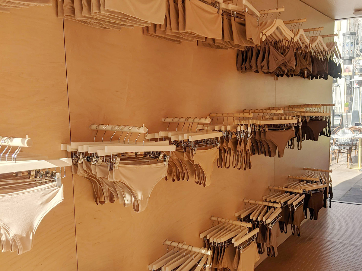 Kim Kardashian West’s Skims Opens First PopUp at The Grove