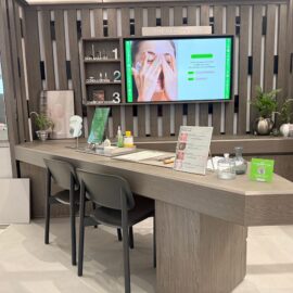 The Beauty Lab at Olive Young's Pasadena store